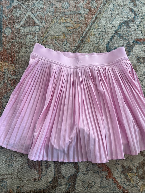 lululemon athletica Dresses & Skirts - lululemon athletica Pink Pleated Skater Tennis Skirt